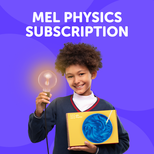 12 KITS SUBSCRIPTION - MEL PHYSICS. Ages 8–14+