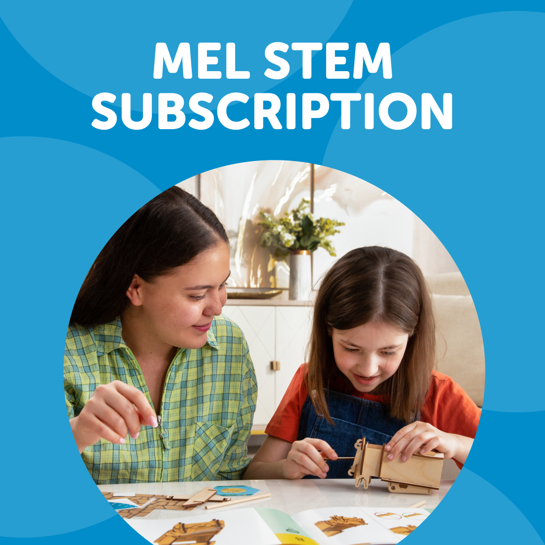 12 KITS SUBSCRIPTION - MEL STEM. Ages 5–10+