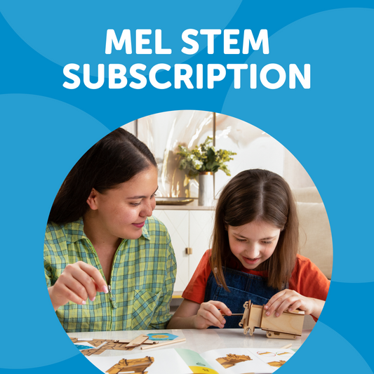 12 KITS SUBSCRIPTION - MEL STEM. Ages 5–10+