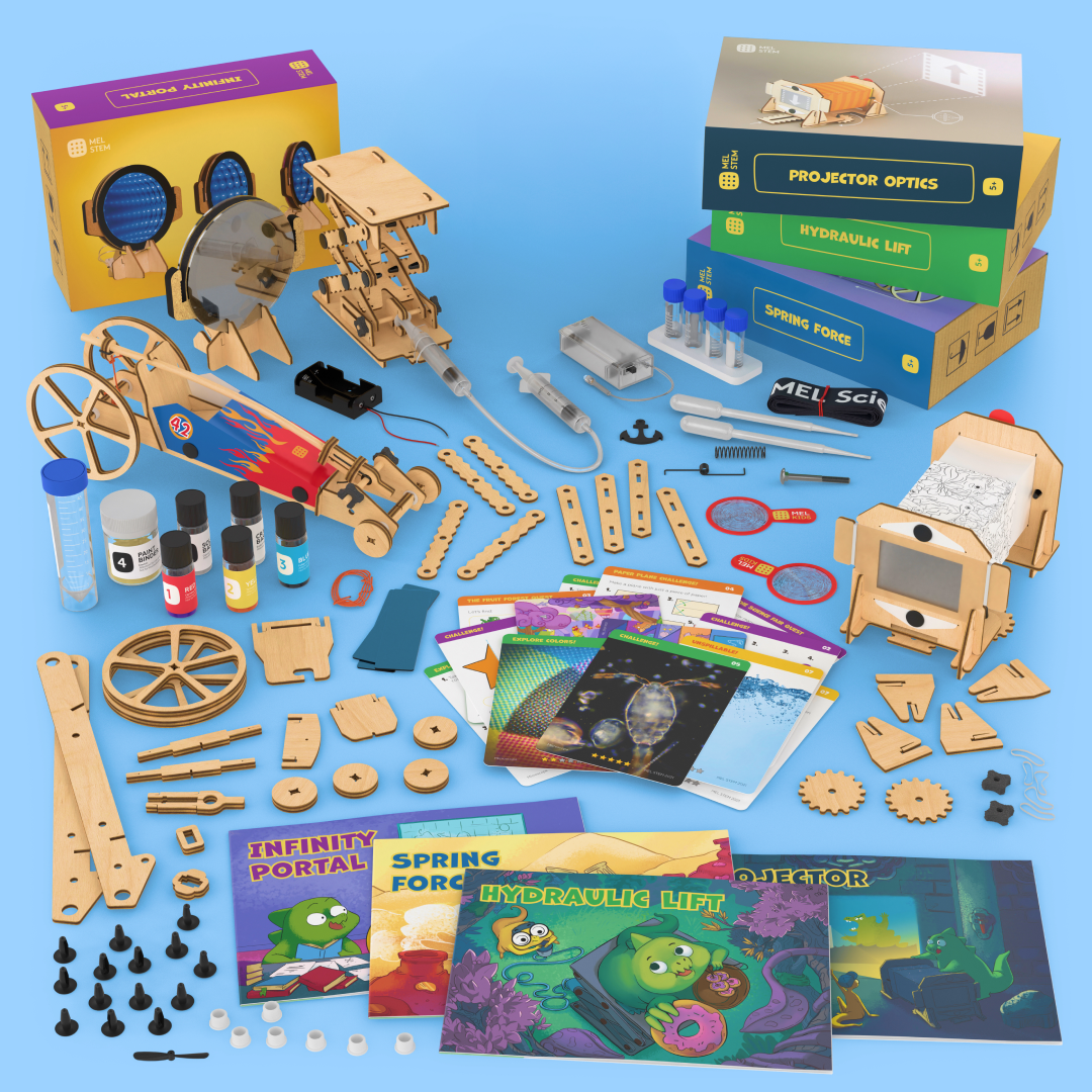 12 KITS SUBSCRIPTION - MEL STEM. Ages 5–10+